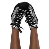 Women’s high top canvas shoes