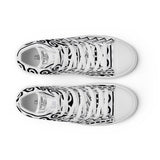 Women’s high top canvas shoes