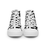 Women’s high top canvas shoes