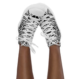 Women’s high top canvas shoes