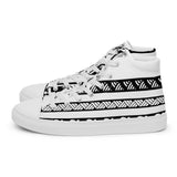 Women’s high top canvas shoes