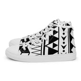 Women’s high top canvas shoes