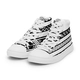 Women’s high top canvas shoes