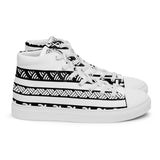 Women’s high top canvas shoes
