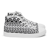 Women’s high top canvas shoes