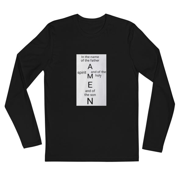 Long Sleeve Fitted Crew