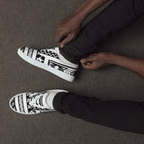 Men’s lace-up canvas shoes