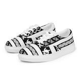 Men’s lace-up canvas shoes